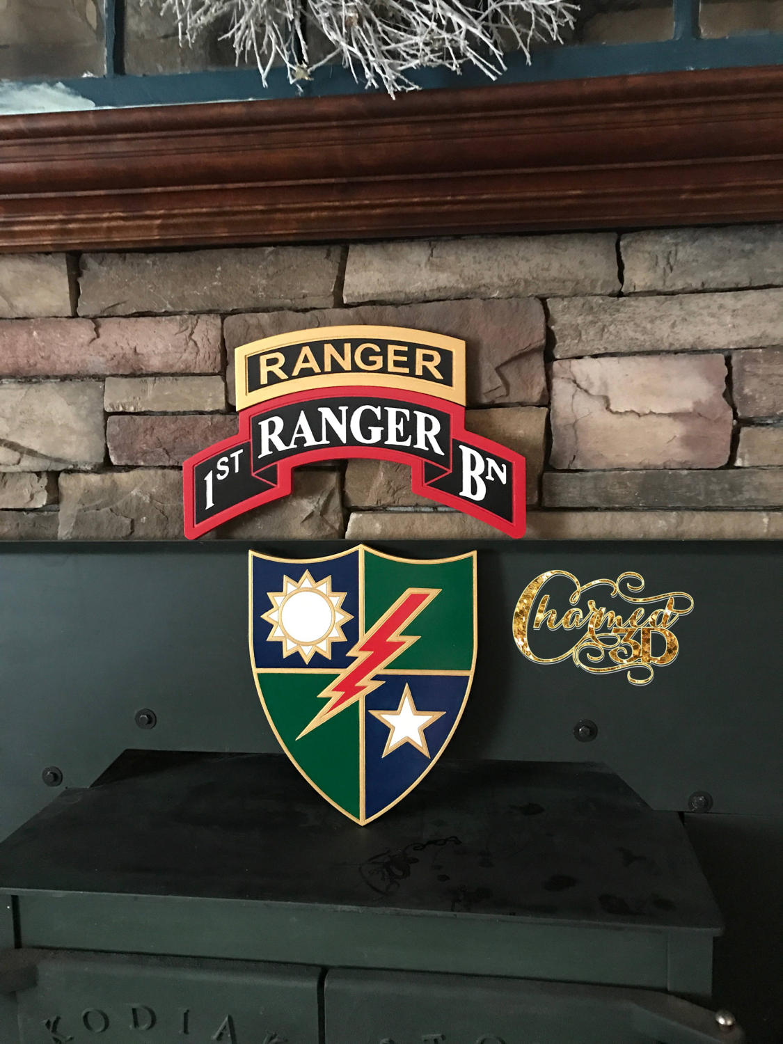 15 Army Ranger Tab Scroll DUI Etsy