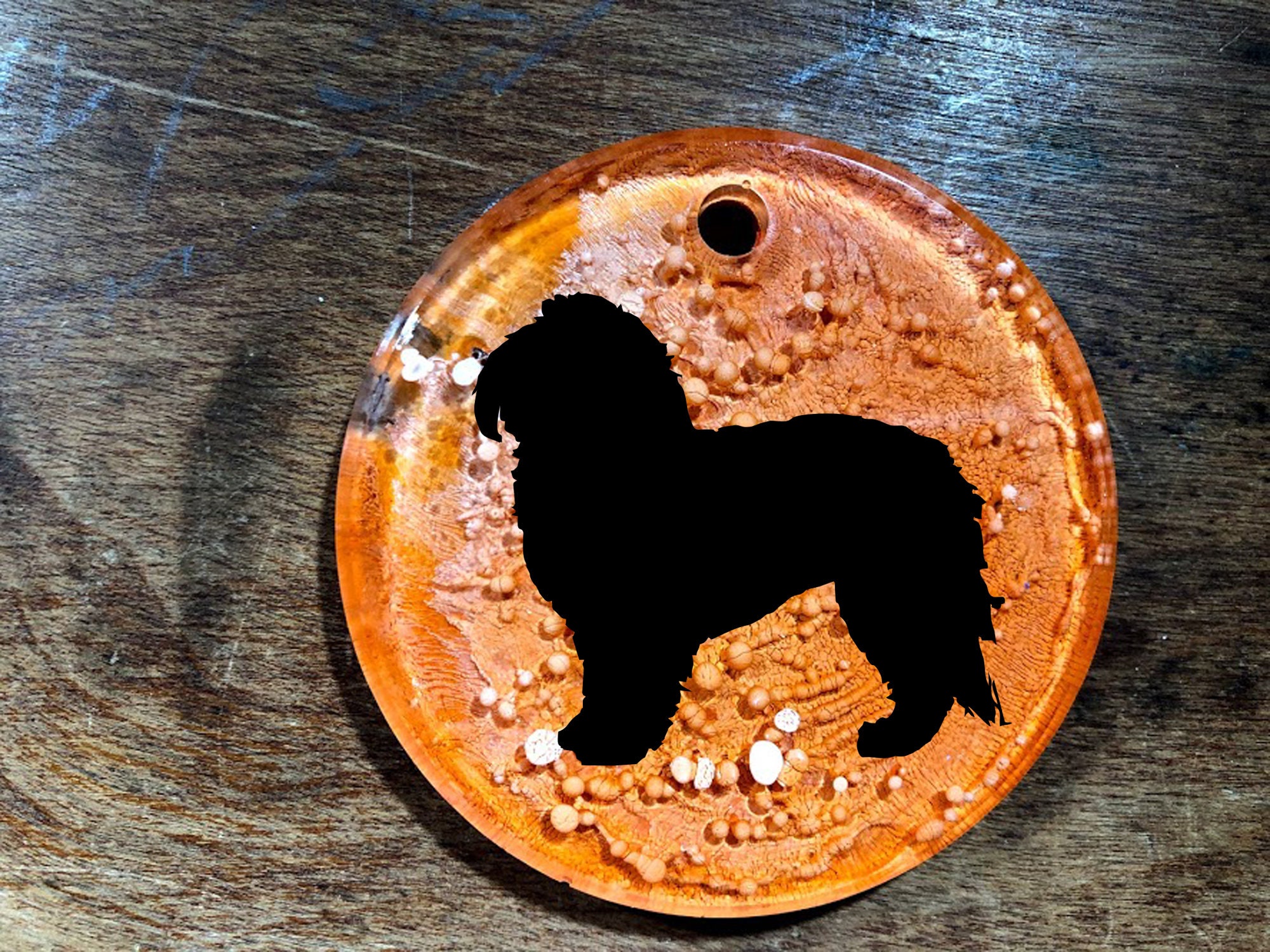 Maltese Dog Ornament Home decor Handmade resin dog Etsy
