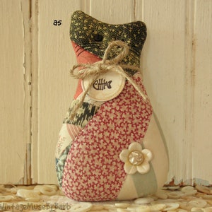 Primitiver Scheunen Schale Füller Antik Crazy Quilt Ornament | Etsy