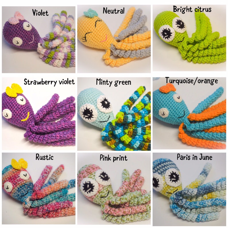 Crochet Octopus / Octopus for Preemie Baby s / Preemie Etsy