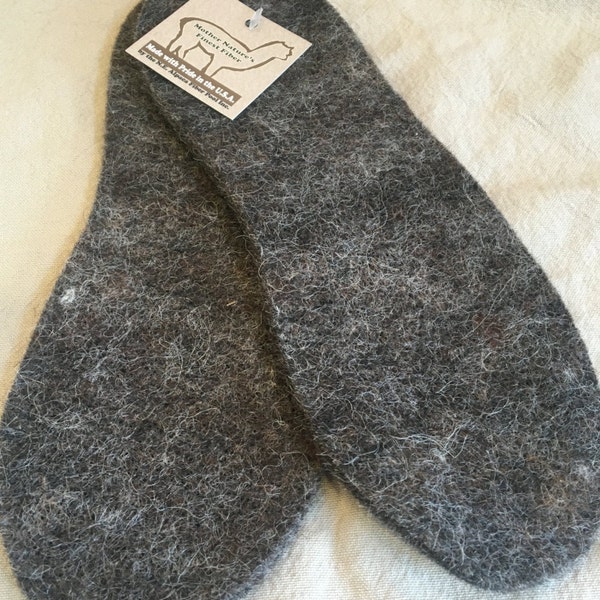 Felted Alpaca Insoles