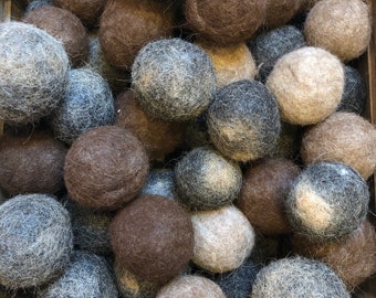 100% Alpaca Dryer Balls - set of 6