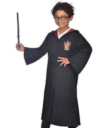 2Pack Children Adult Cosplay Costume Harry Potter Costume Outfit