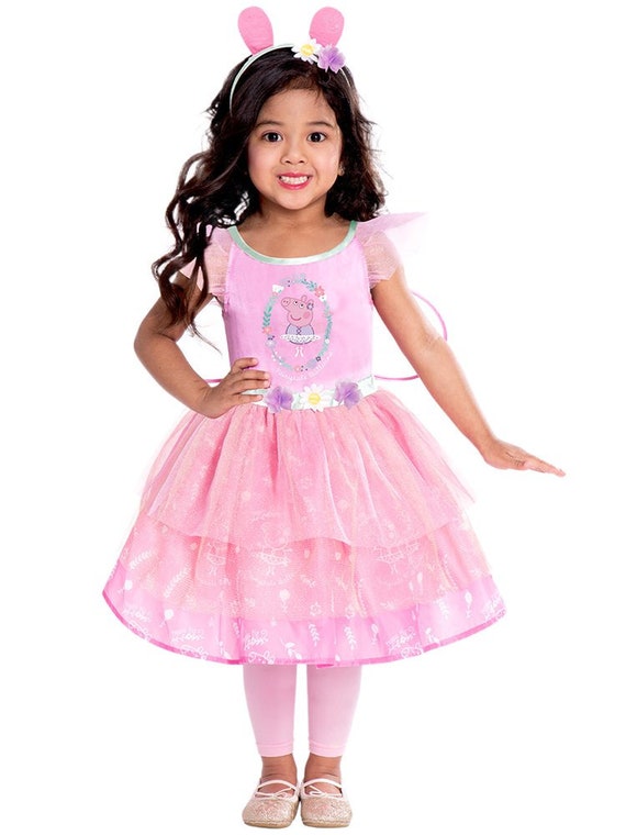 NEW PEPPA PIG DELUXE TODDLER 2 2T GIRLS HALLOWEEN COSTUME FANCY DRESS TULLE CUTE