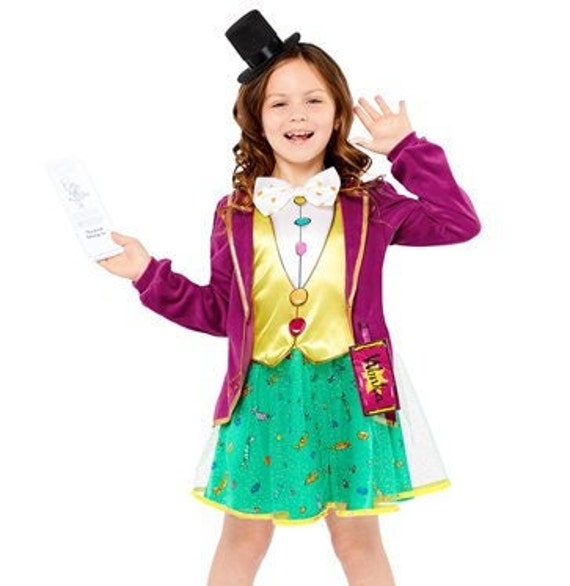 Roald Dahl Willy Wonka Costume per bambini Giornata mondiale del