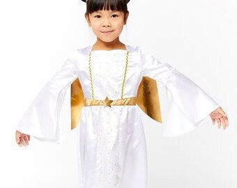 Christmas Nativity School Play Angel Wings Robe Headband Seasons Greetings Gift