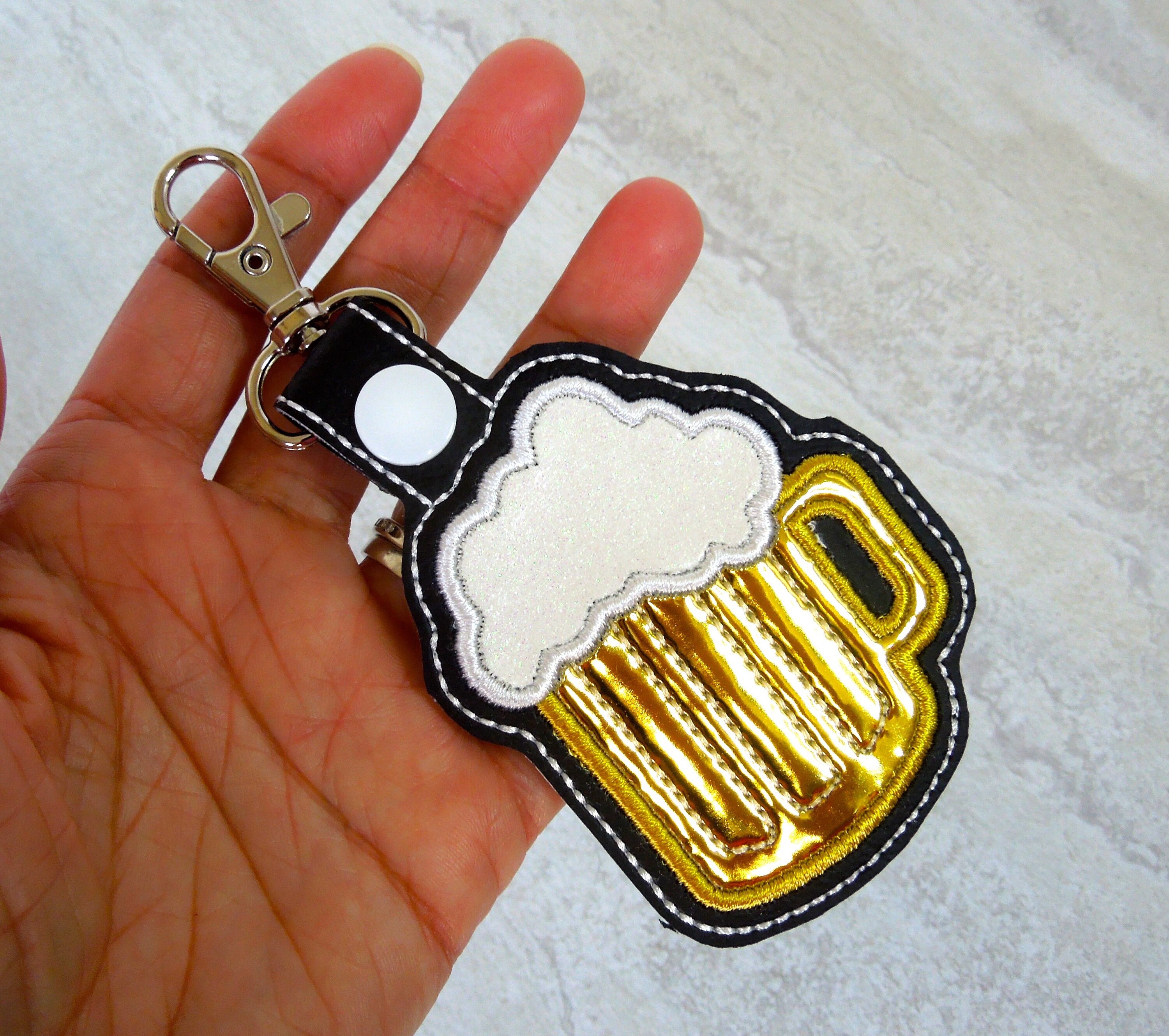 Beer Keychain beer lover gift keychains for women bag Etsy