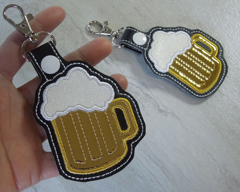 Beer Keychain beer lover gift keychains for women bag Etsy