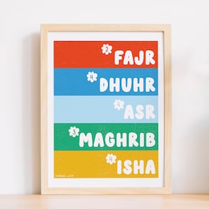 Salah Names, Islamic Printables