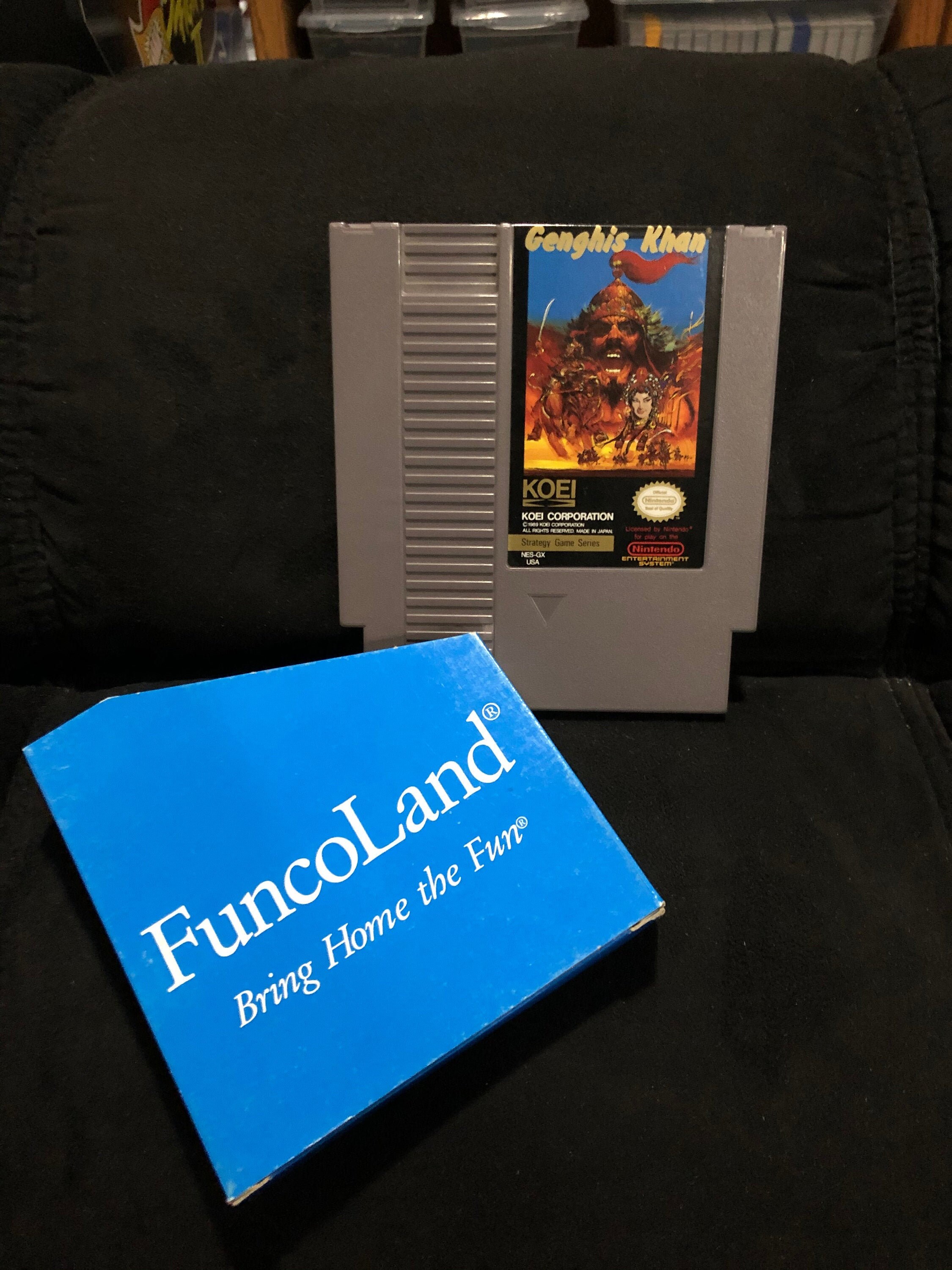 Genghis Khan Nintendo Entertainment System NES Etsy