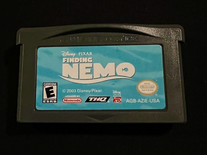 Nintendo Gameboy Advance Games: You Pick GBA Finding Nemo