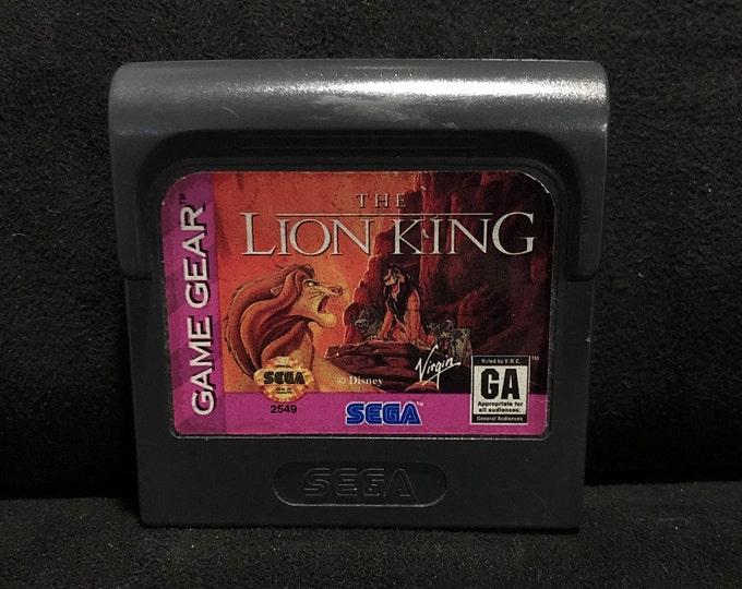 The Lion King 1 1/2 Sega Game Gear