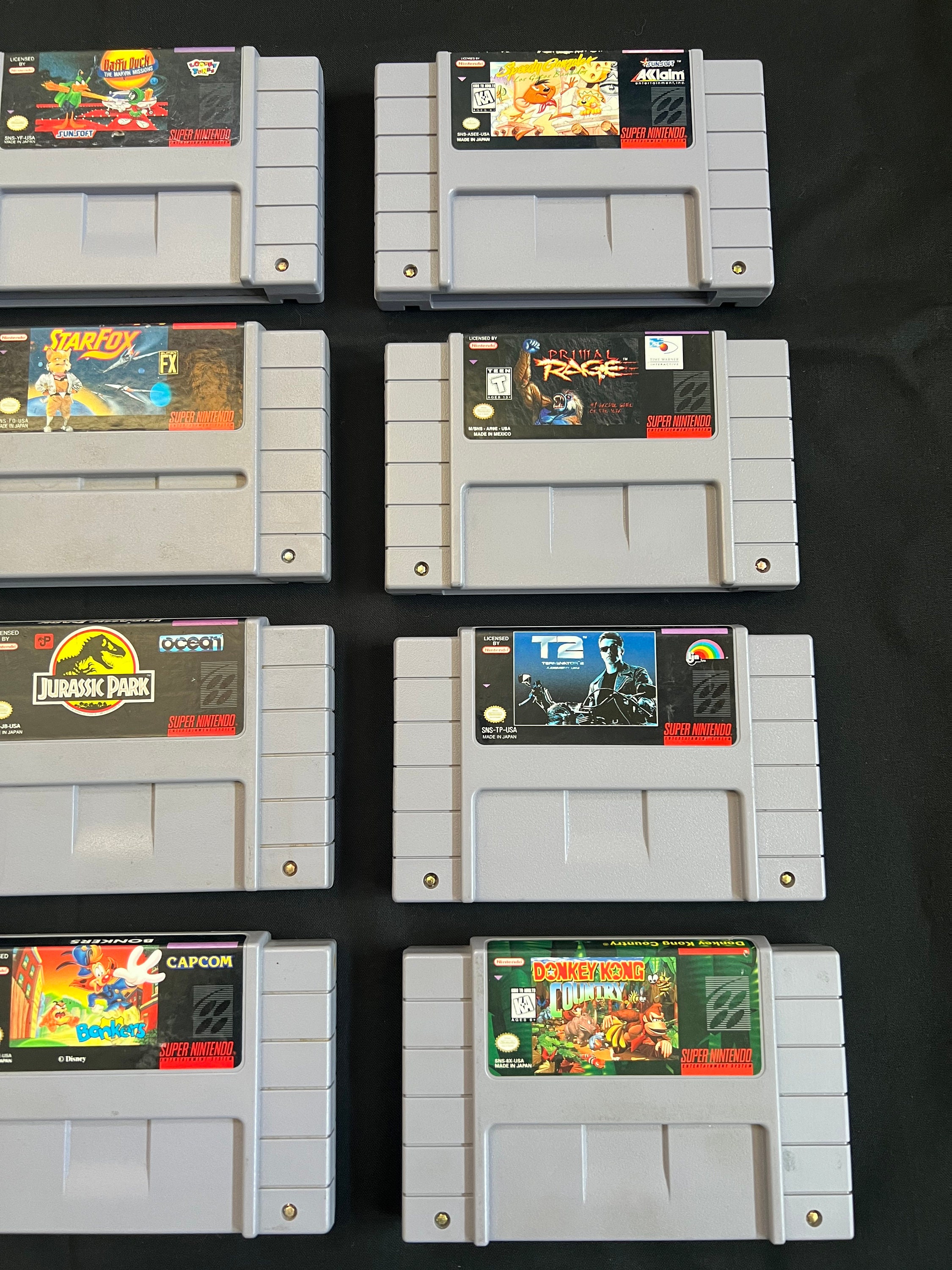 Super Aquatic Games SNES Game and Box Authentic Tested *NO Manual*