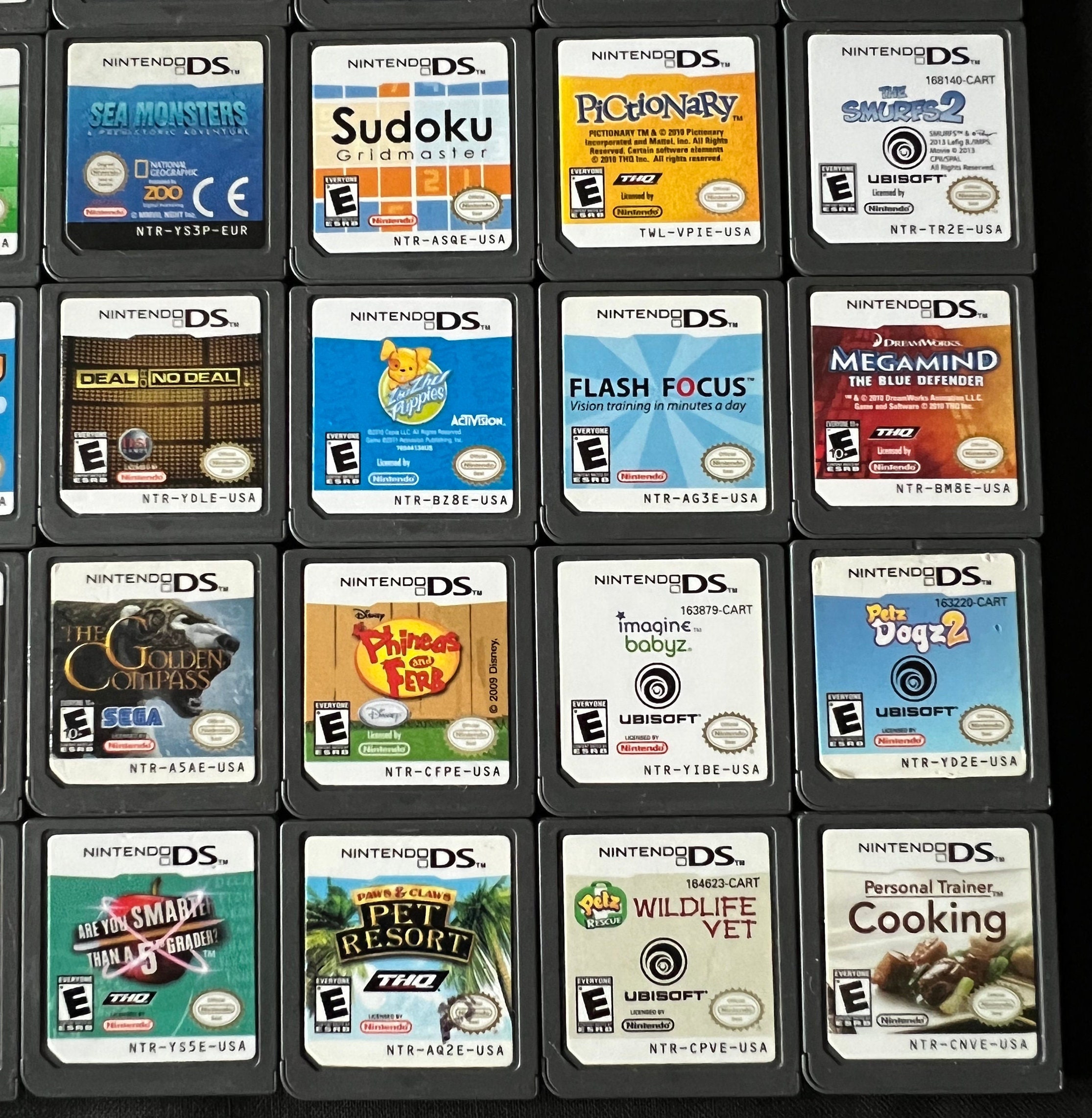 DSゲーム60個！バラ売りは30個で1セットです DSゲーム60個！バラ売りは