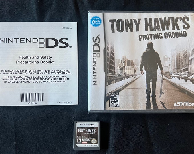 Tony Hawk’s Proving Ground Nintendo DS Game with Case