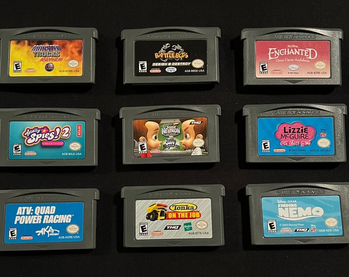 Nintendo Gameboy Advance Games: You Pick! GBA
