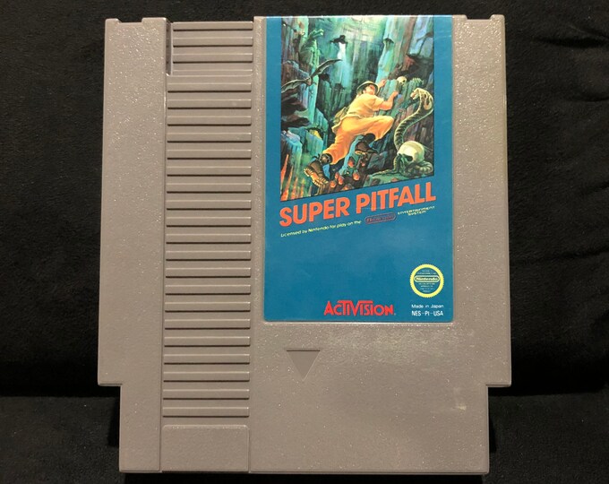 Super Pitfall Nintendo Entertainment System NES