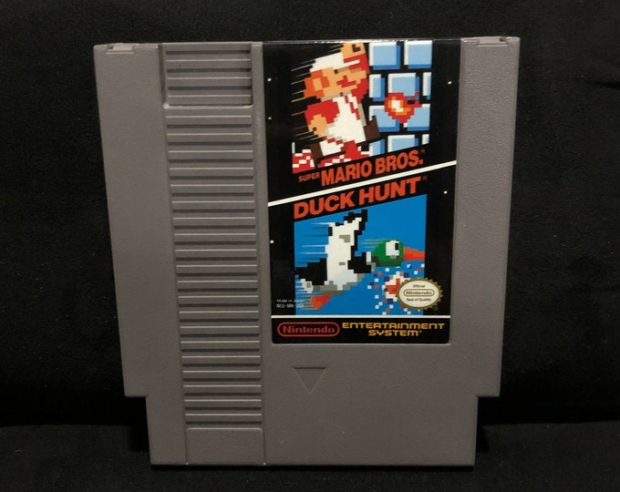 Super Mario Bros and Duck Hunt Nintendo Entertainment System NES