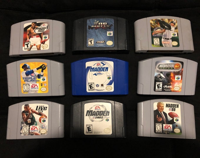 Nintendo 64 Games: You Pick! N64