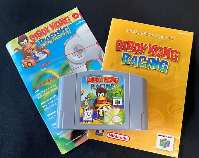 Diddy Kong Racing with Manual Nintendo 64 N64