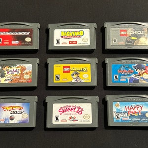 Assortiment Jeux Gameboy Advance Jeu vidéo Nintendo GBA en vrac  Sélectionnez votre/vos jeux -  France