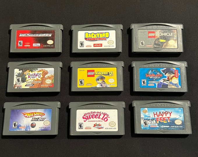 Nintendo Gameboy Advance Games: You Pick! GBA