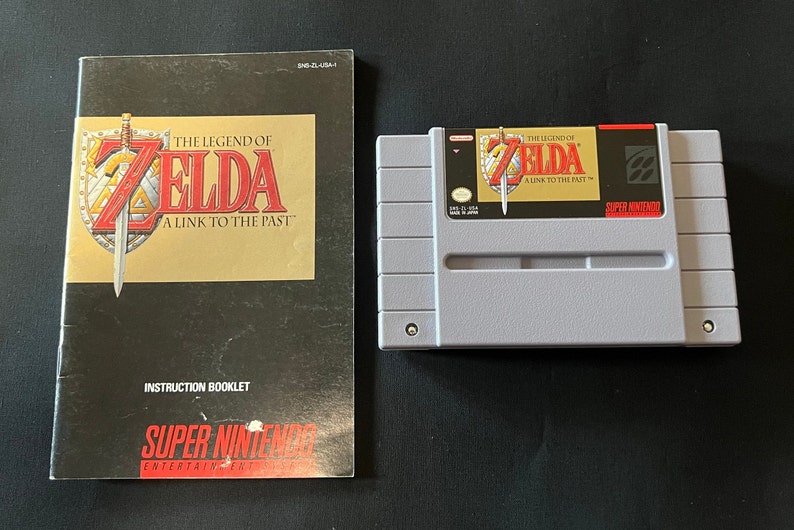 Zelda: A shops Link to the Past with Manual Super Nintendo Entertainment System SNES