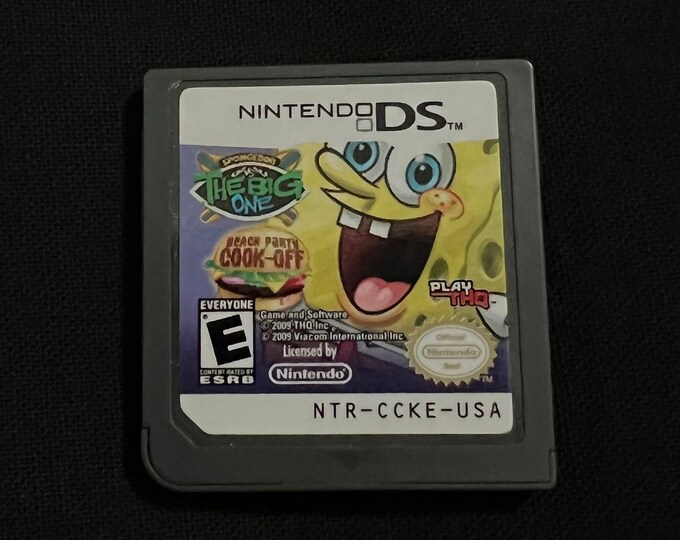 SpongeBob’s: The Big One & Beach Party Cook Off Nintendo DS