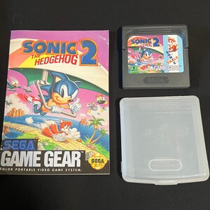 Sonic the Hedgehog 2 Sega Game Gear