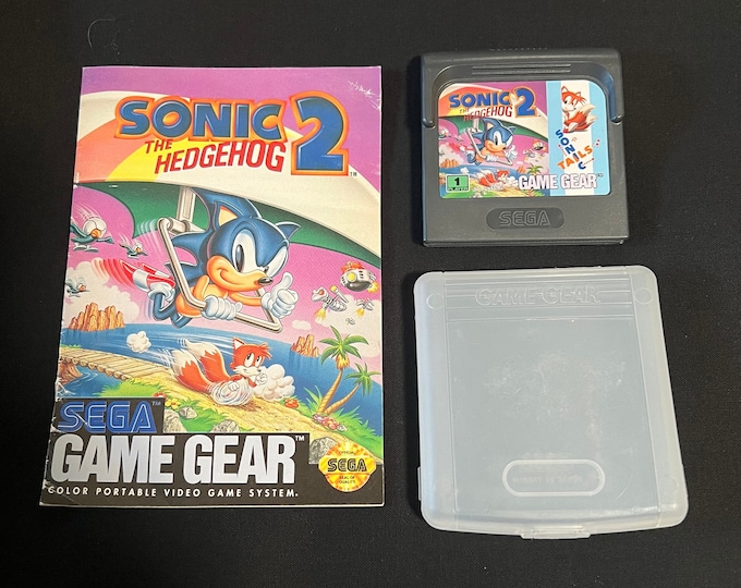 Sonic the Hedgehog 2 Sega Game Gear