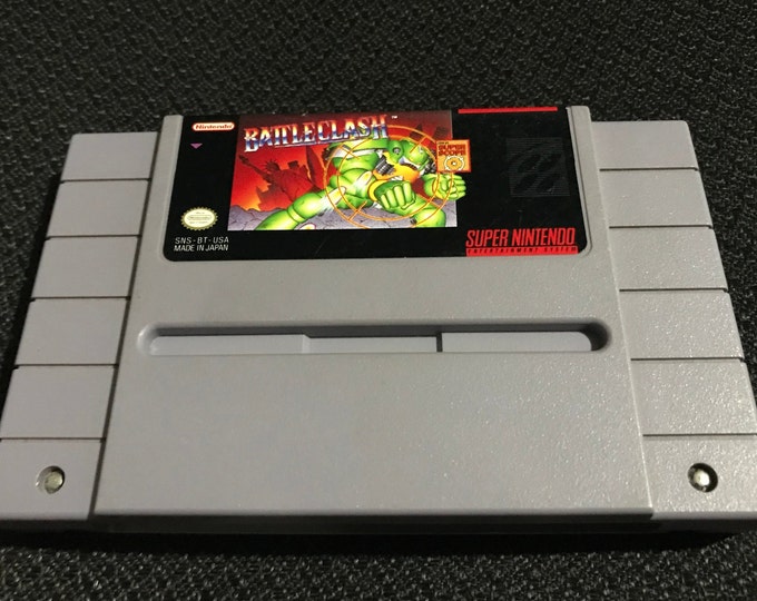 Battle Clash Super Nintendo Entertainment System SNES