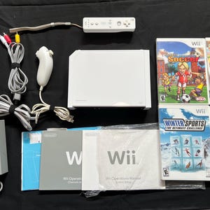 Wii Konsole Bundle Abwärtskompatible Version mit Spielen