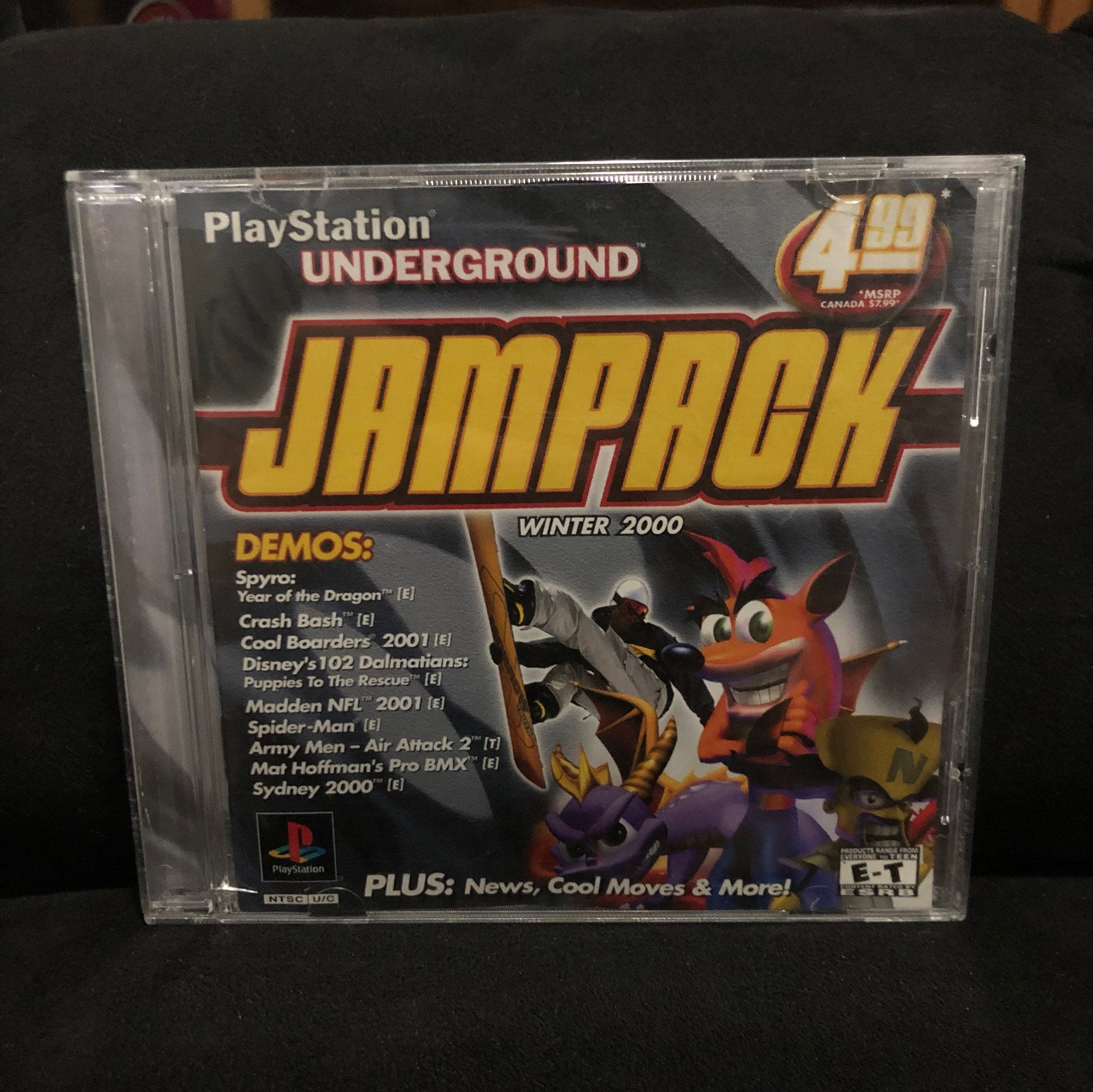 PlayStation Underground Jampack: Winter 2001 (Sony PlayStation 2