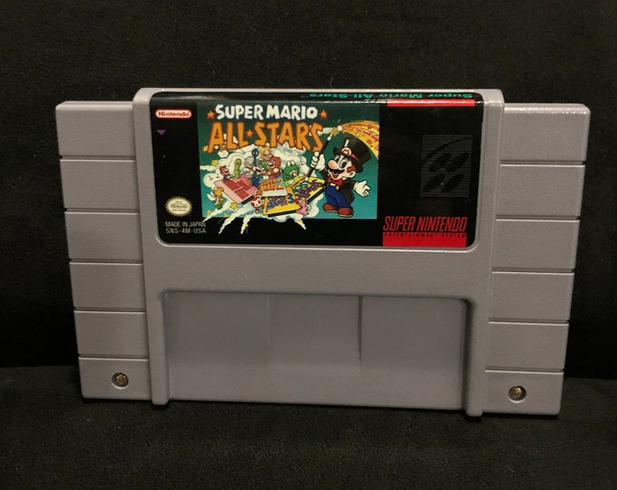 Super Mario All-Stars Super Nintendo Entertainment System SNES