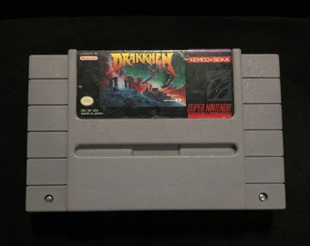 Drakkhen Super Nintendo Entertainment System Juego SNES
