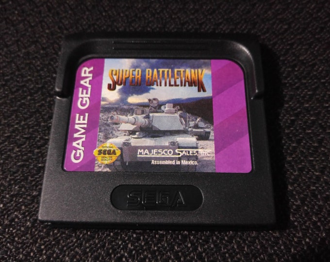 Super BattleTank Sega GameGear