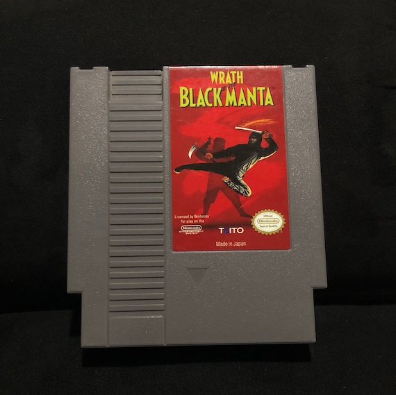 Wrath of the black manta nes sales