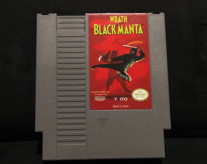 Wrath of the Black Manta Nintendo Entertainment System NES