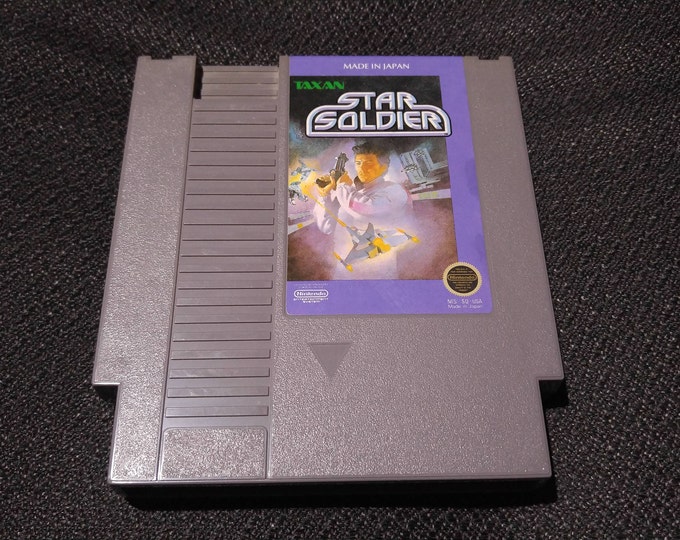 Star Soldier Nintendo Entertainment System NES