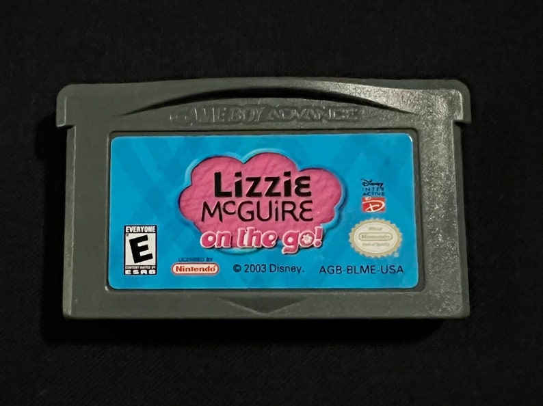 Nintendo Gameboy Advance Games: You Pick GBA Lizzie McGuire