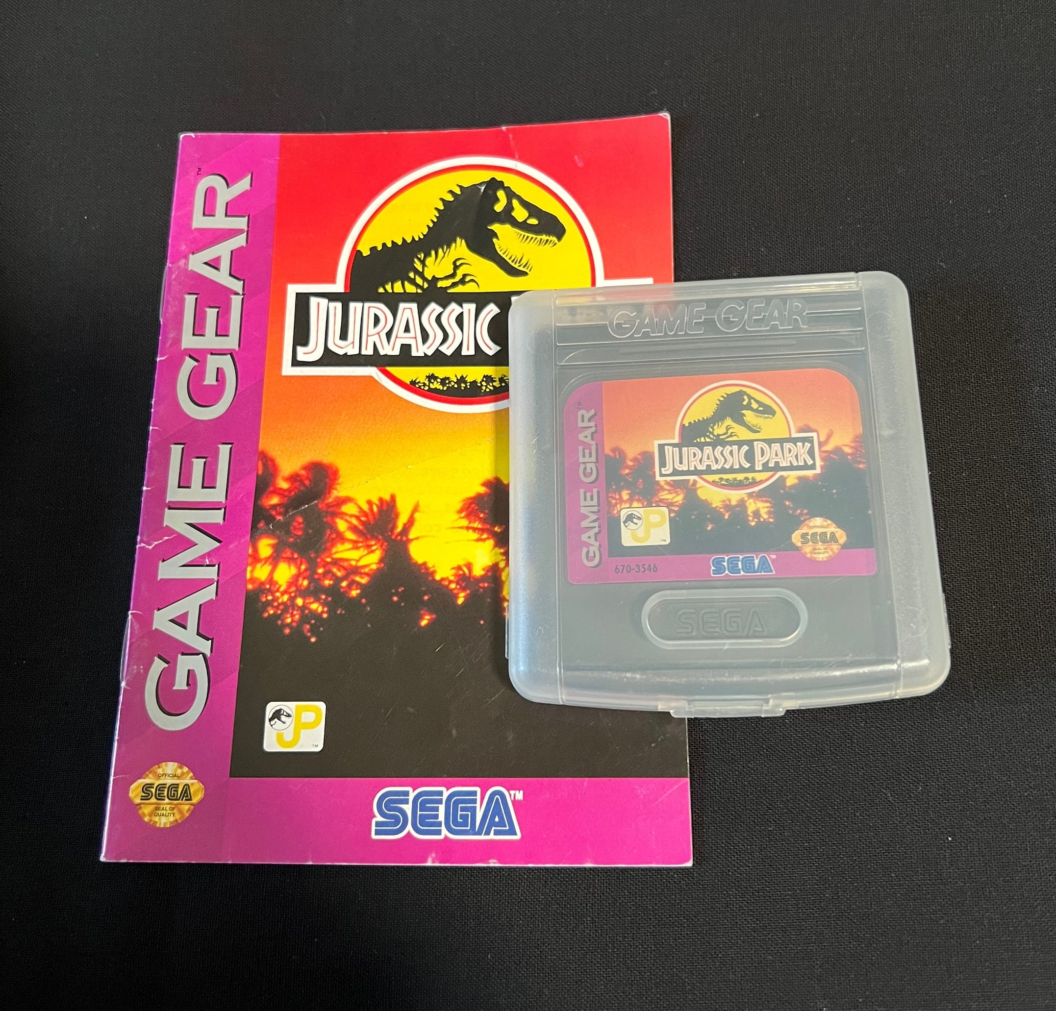 Jurassic Park Sega Game Gear - Etsy