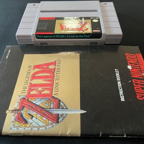 Zelda: A shops Link to the Past with Manual Super Nintendo Entertainment System SNES