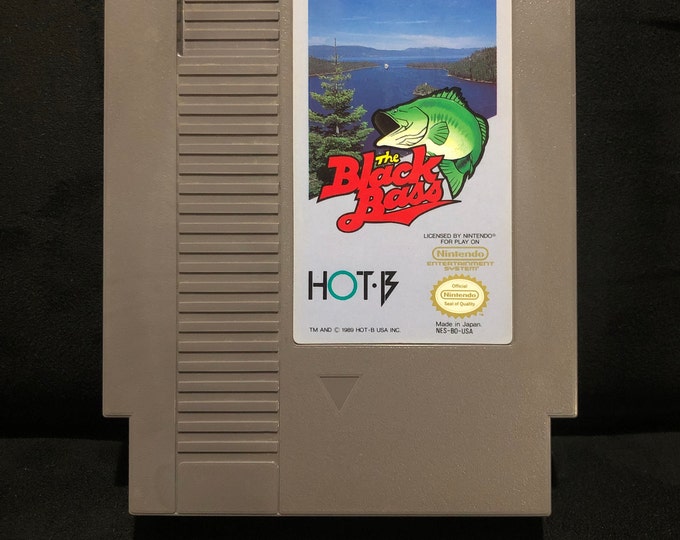 The Black Bass Nintendo Entertainment System NES