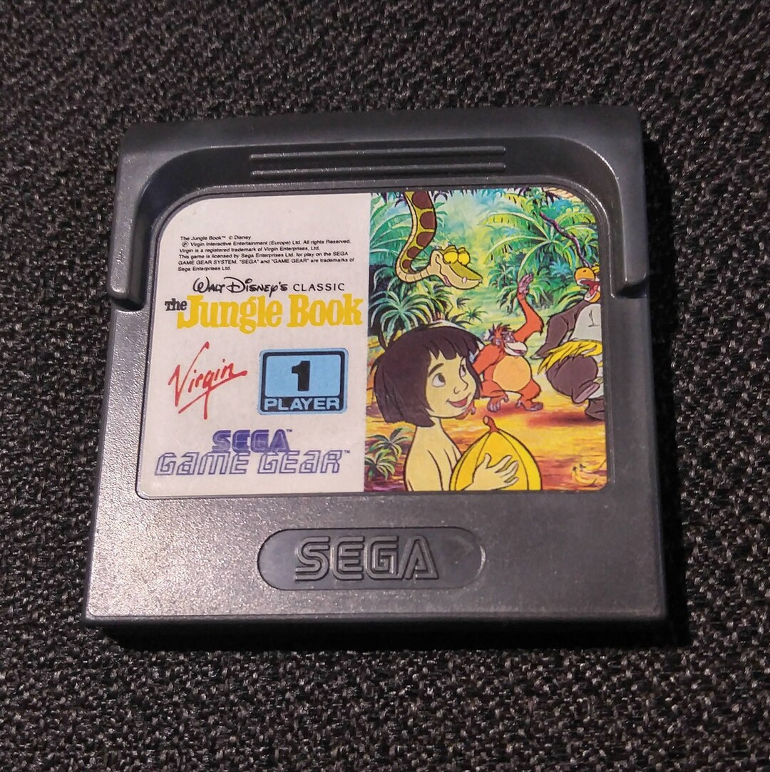 ディズニーのジャングルブック セガゲームギア - Etsy 日本