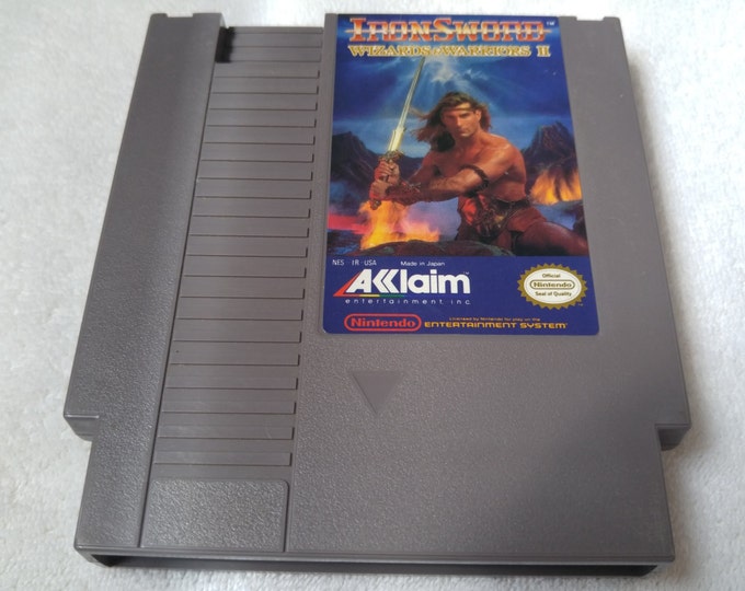 IronSword: Wizards and Warriors II Nintendo Entertainment System NES