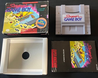 Super Game Boy Complete (CIB) Super Nintendo Entertainment System SNES