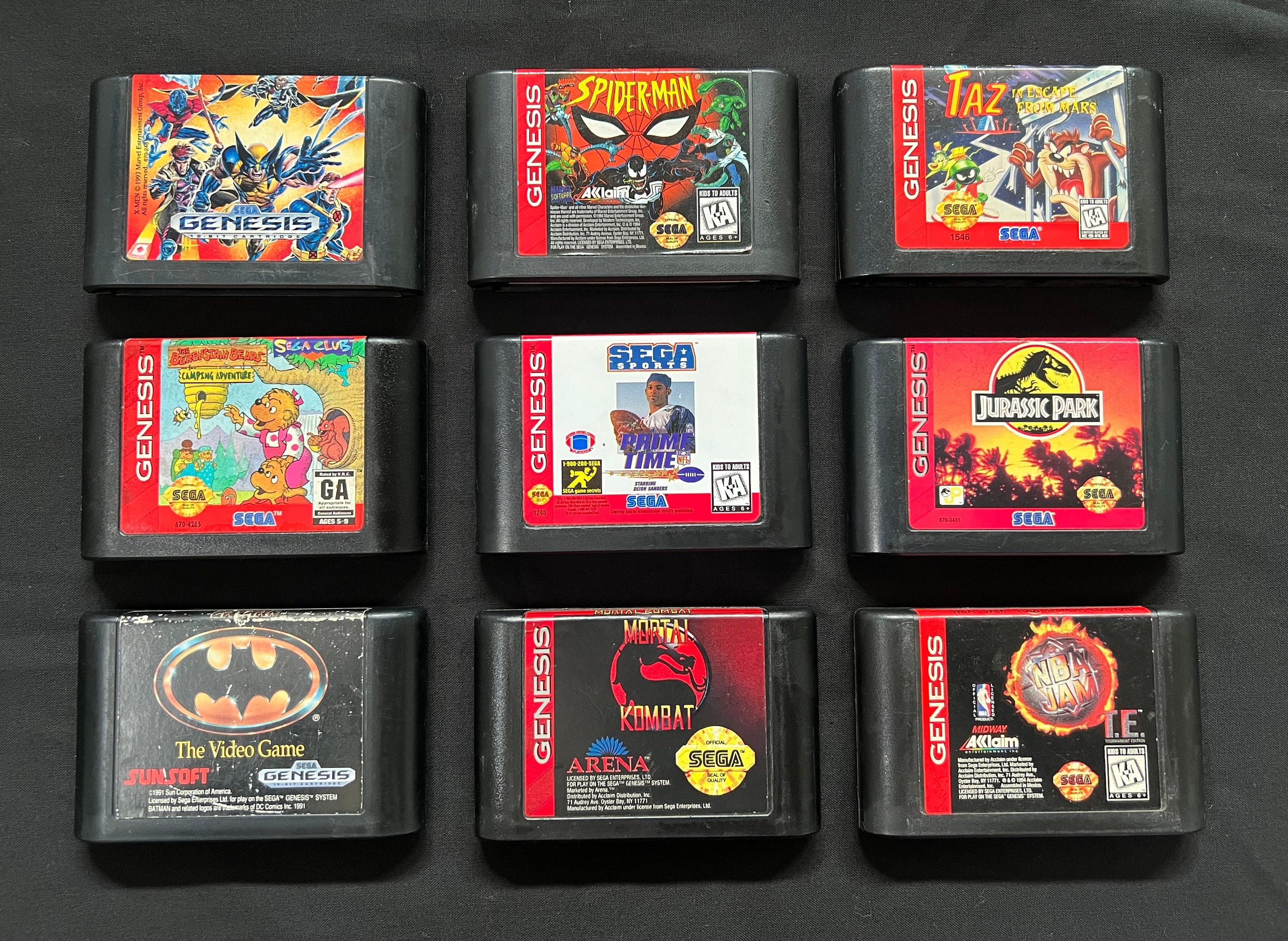Sega Genesis Games: You Pick! - Etsy Sega Genesis Games: You Pick! - Etsy