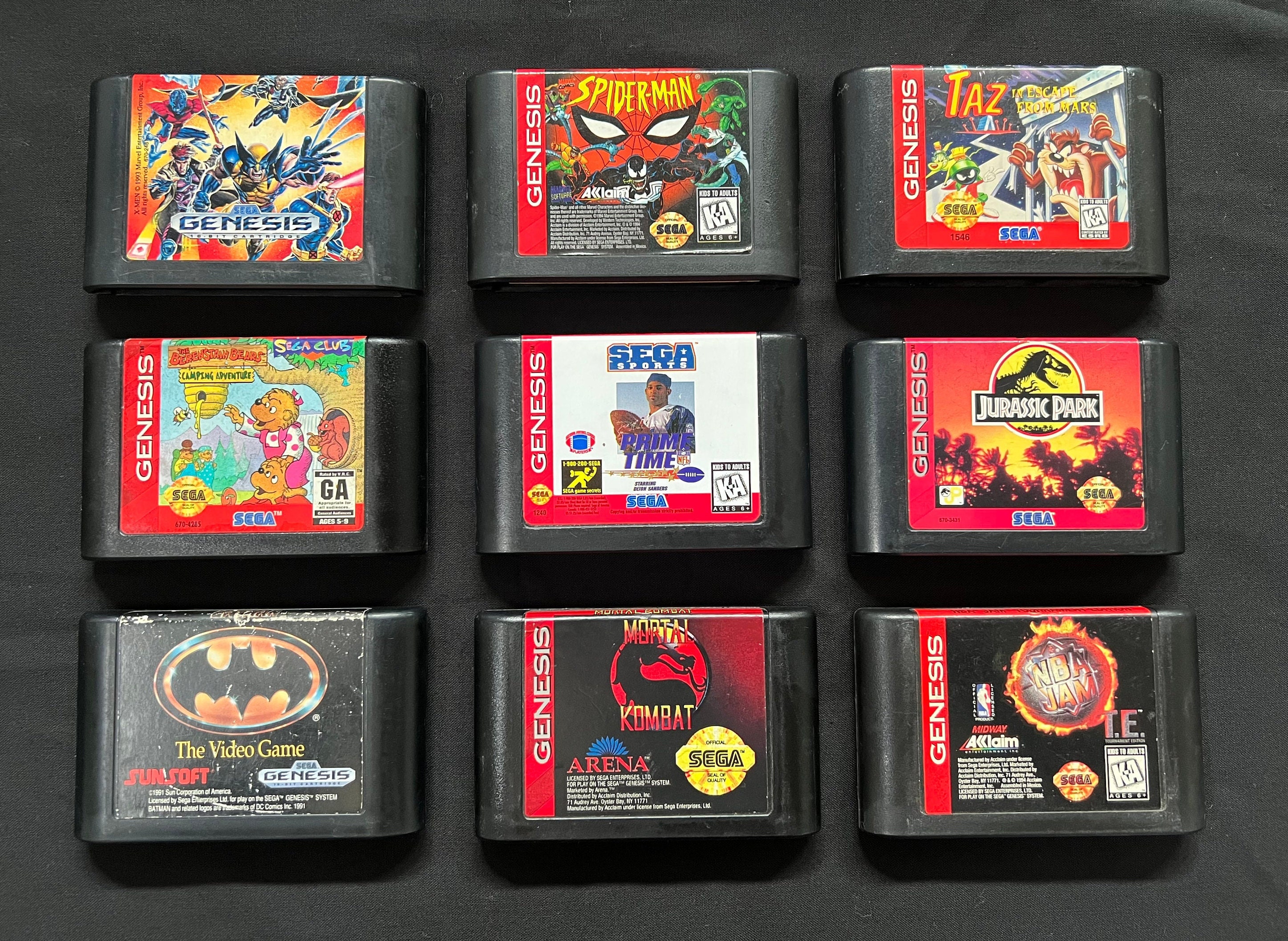 Sega Genesis Games -  Singapore