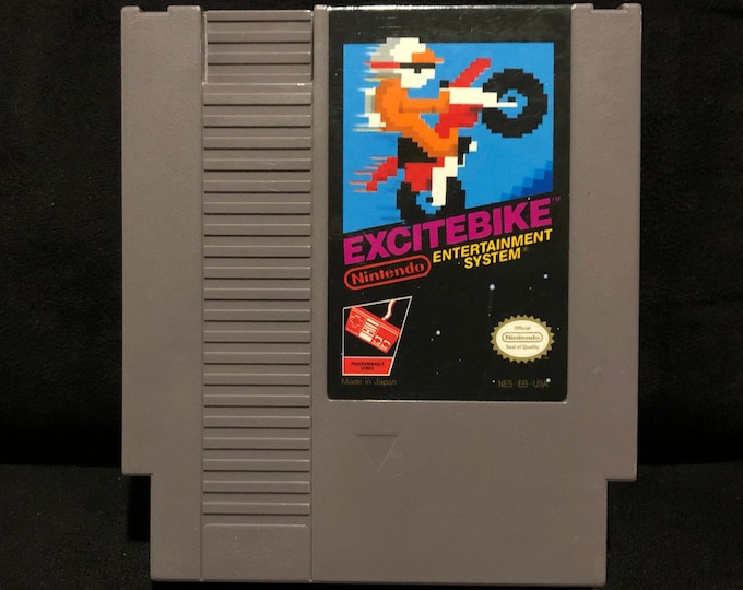 Excite Bike Nintendo Entertainment System NES