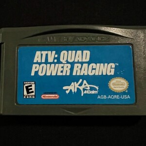 Nintendo Gameboy Advance Games: You Pick GBA Quad Power Racing